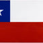 Bandera Chile 3x5ft con ojales latón