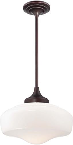 Lámpara techo redonda 1 luz 150W bronce