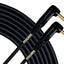 Cable pedal guitarra conector TS 1/4pulg dorado