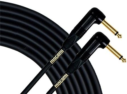 Cable pedal guitarra conector TS 1/4pulg dorado