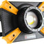 Luz trabajo recargable microUSB 1000lm negro naranja