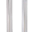 Manijas puerta acero inox 12" cromado exterior