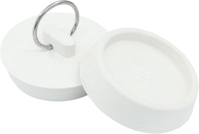 2 Tapones Drenaje Goma Universal 1-3/4pulg Fregadero