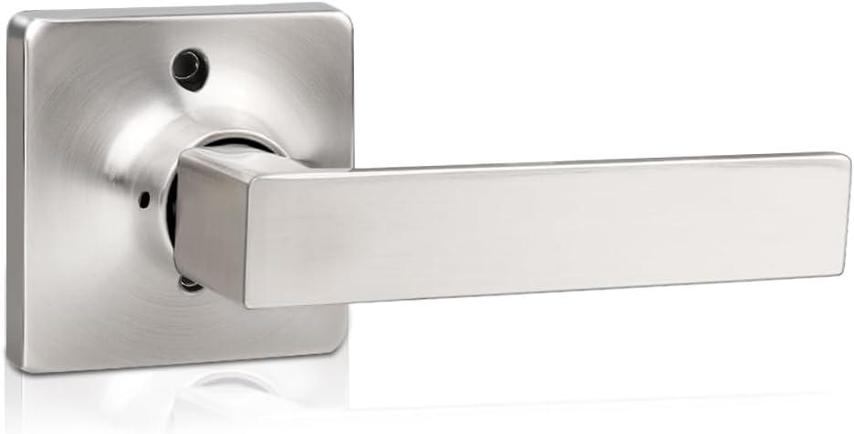 Manija puerta interior níquel satinado izq/derecha
