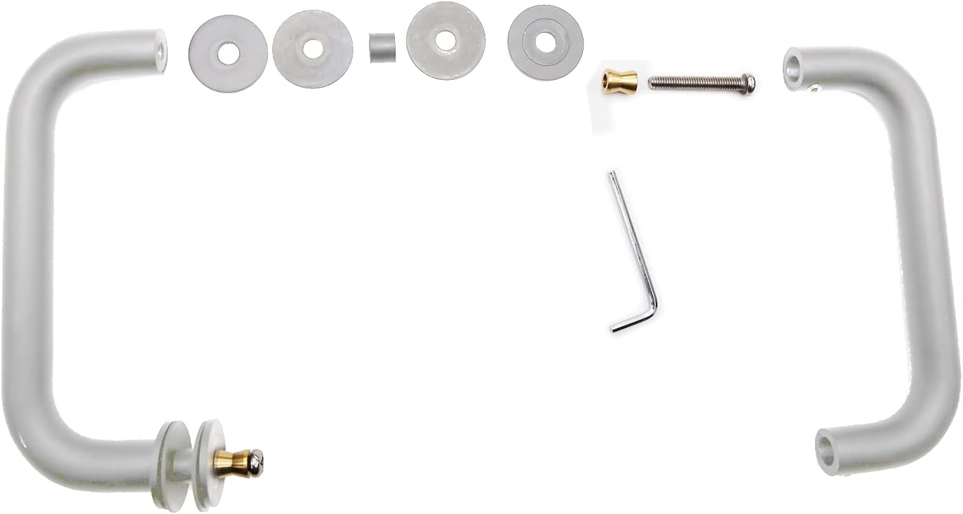 Tiradores tubulares acero inox 3/4pulg 6pulg satinado