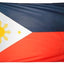Bandera Filipinas Poliéster 3x5ft