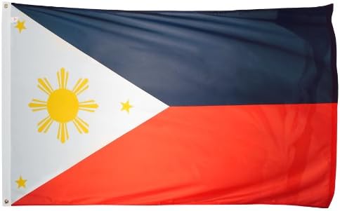 Bandera Filipinas Poliéster 3x5ft