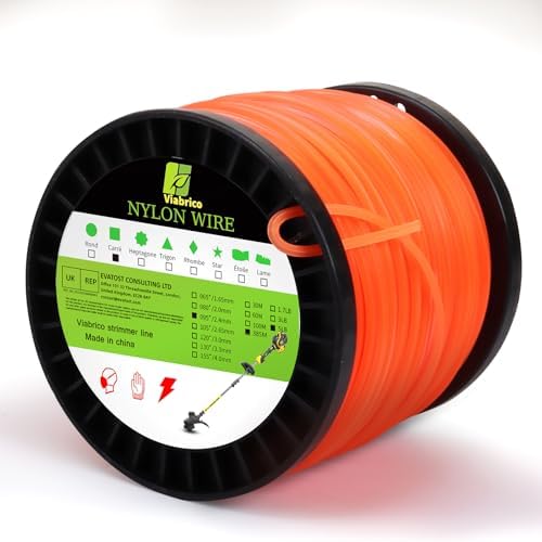Línea cuadrada nailon para recortadora 0.095pulg