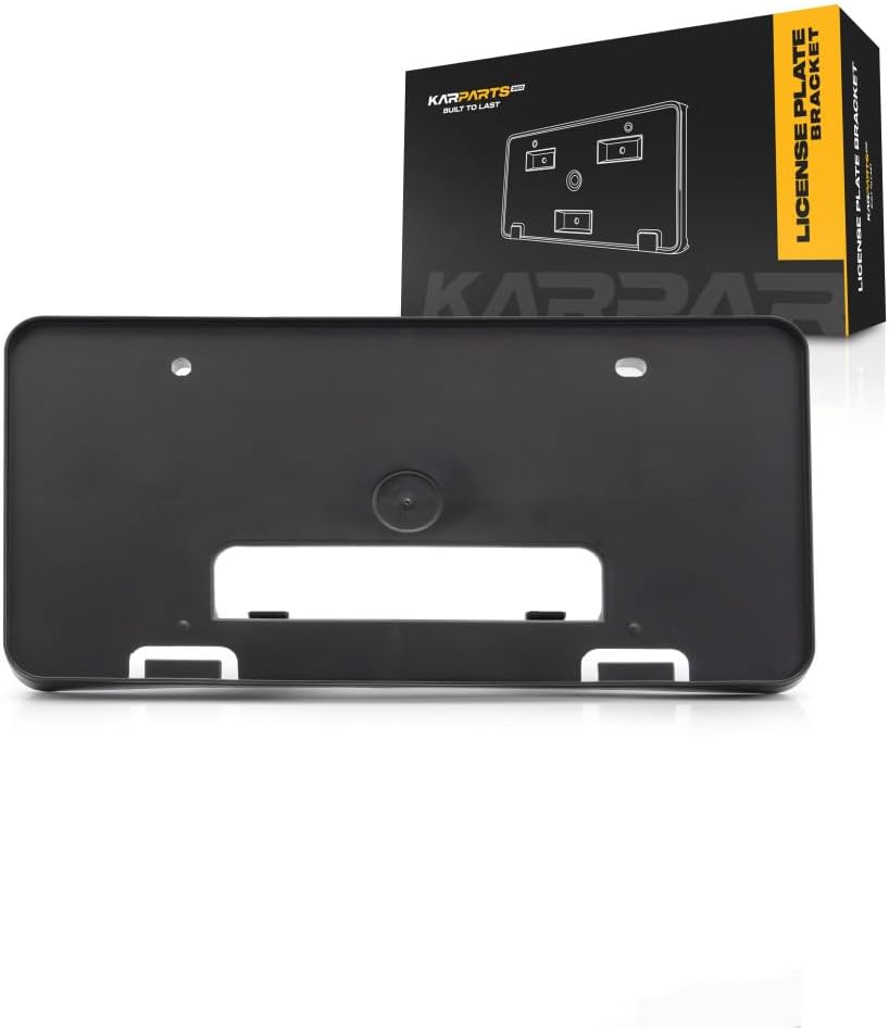 Soporte placa matrícula Toyota Corolla Delantero Negro