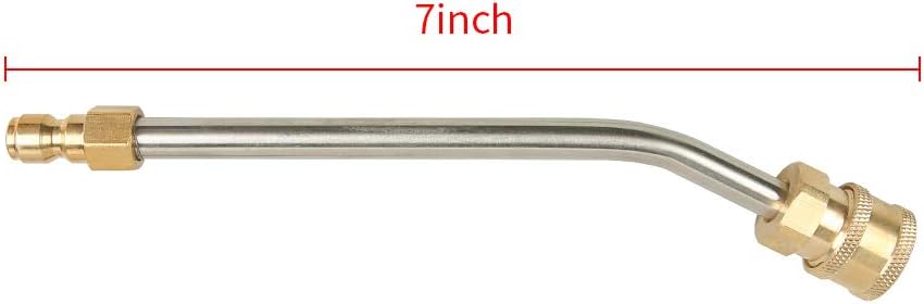 Accesorio limpiador canalones 7" varilla curva 30grados