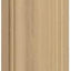 Columna gabinete Kent 5x5x35.5 pulg cereza con panel elevado