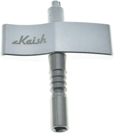 Llave afinación tambor estilo T acero plata
