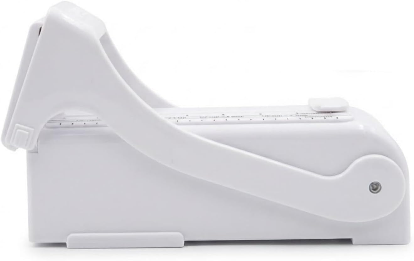 Cortador de mantequilla de un clic blanco