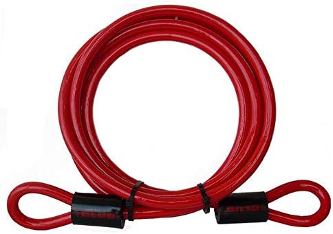 Bloqueo cable seguridad acero núcleo trenzado