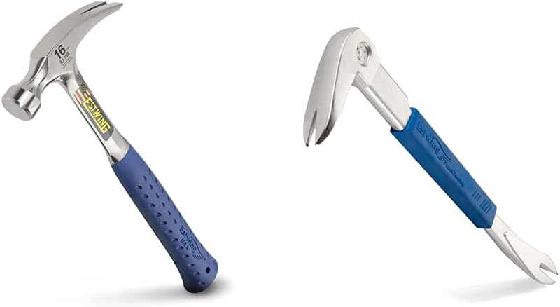 Martillo garra recta 16oz acero forjado 9"