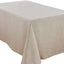 Mantel poliéster lino 90x132pulg sin borde vainica