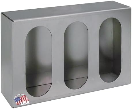 Caja luz ovalada acero imprimado color gris
