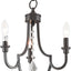 Candelabro English Bronze 3 Luces Mini Glendale