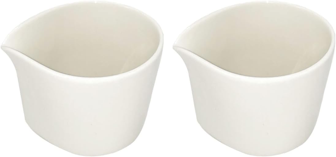 2 Pzas Jarras Cerámica 4oz para Té Café Leche