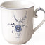 Taza porcelana Villeroy & Boch 10oz color blanco y azul