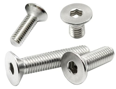 Tornillos M5 acero inox 18-8 brillante Allen 50 uds