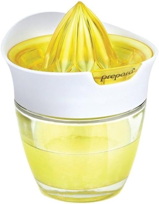 Exprimidor jugoso color blanco/amarillo