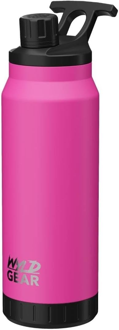 Botella agua aislada acero inox tapa magnética 34oz