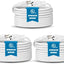 Cable extensión 16/3 20ft UL pack 3 color blanco