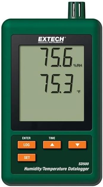 Registrador datos humedad temperatura SD500
