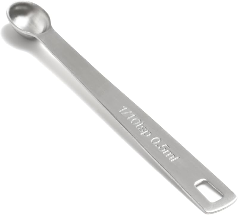Cuchara medición acero inox 0.5ml