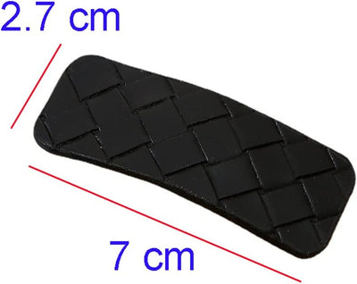 3 Pzas Pinzas pelo cuero PU para boda