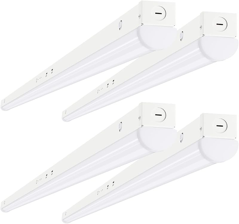 4 Lámparas LED Lineales 8' 90W Regulable