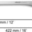 Cuchillo trinchar acero inox 12pulg mango ergonómico negro