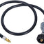 Conector parrilla regulador propano 0-10psi manguera