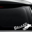 Adhesivo para motos de nieve 6pulg para laptop casco coche