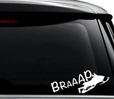 Adhesivo para motos de nieve 6pulg para laptop casco coche