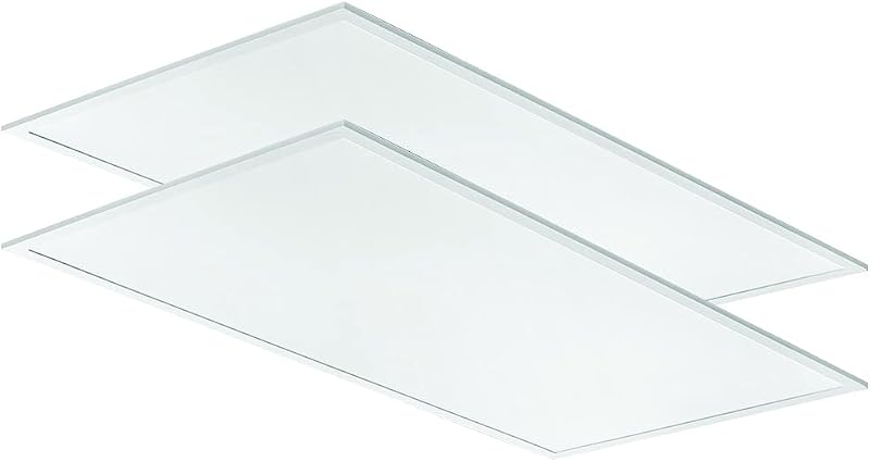 Panel LED 2x4ft 4000K 4000 lúmenes lente satén