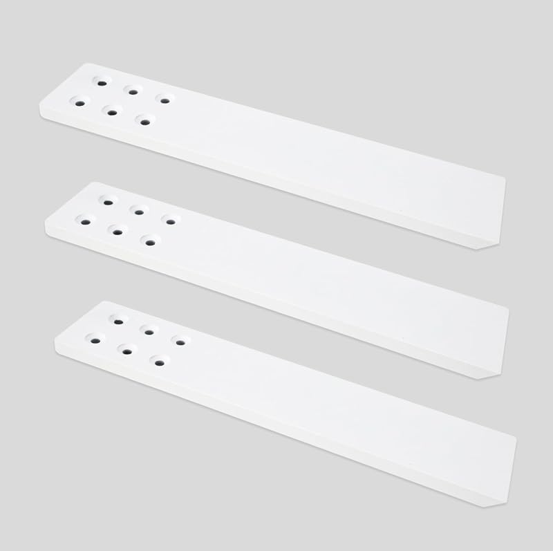 Soporte encimera 14" x2.5" 3uds blanca resistente