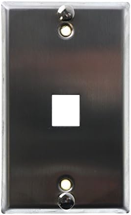 Jack pared teléfono acero inox 4108W-SP