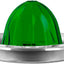 Luz clásica de sandía verde 18 LED acero inox