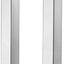Manija puerta acero inox 304 70.866pulg cuadrada cromo