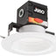 Lámpara LED Downlight 6pulg blanco borde deflector