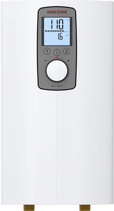 Calentador agua electrónico sin tanque 12kW blanco