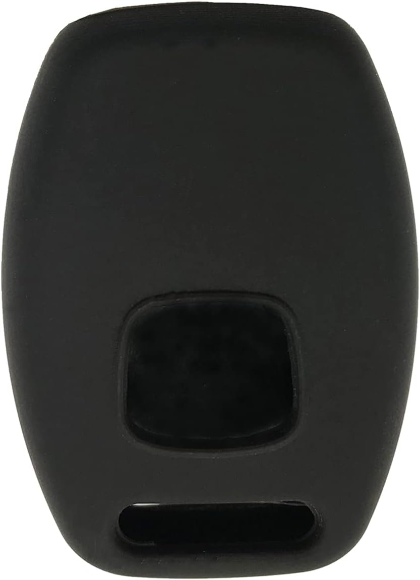 Funda silicona llavero Honda 3 botones negro rojo