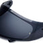 Visera casco integral motocicleta serie impulse oscurecida