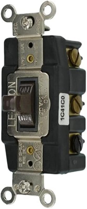 Interruptor CA doble polo 20A 120V marrón