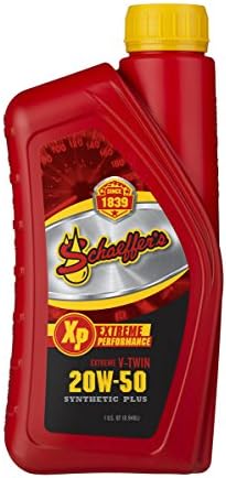 Aceite sintético V-Twin 20W-50 1qt botella