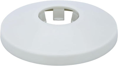 Brida dividida pared plástico ABS 0.79" placa redonda