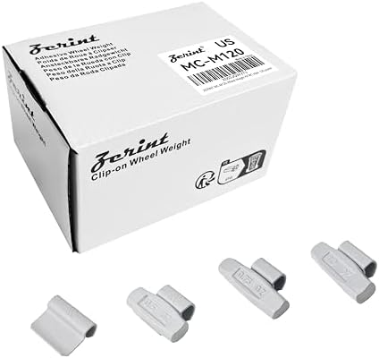 Kit peso rueda MC Style 120pcs 1/4-1oz gris