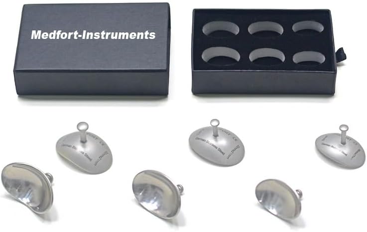 Protector ojo acero inox set 3 pzas 1.024x0.669pulg